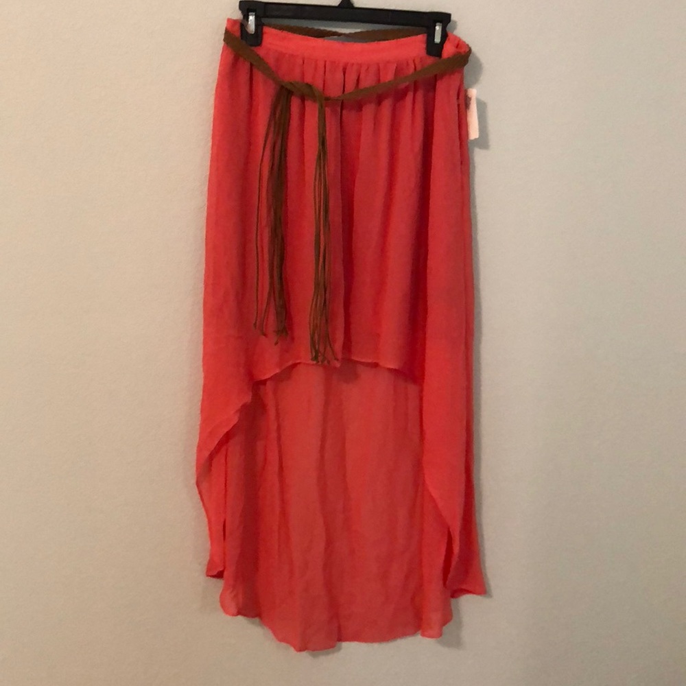High low skirt